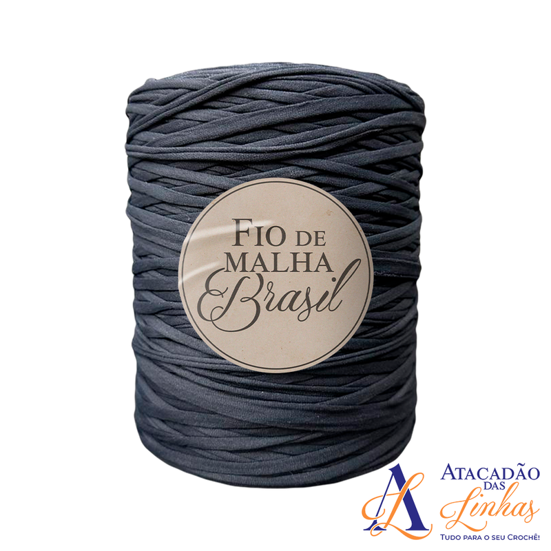 Fio De Malha Brasil 1kg - Preto