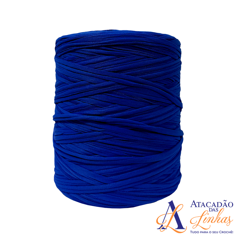 Fio De Malha Brasil 1kg - Tons de Azul Médio (Celeste, Royal)